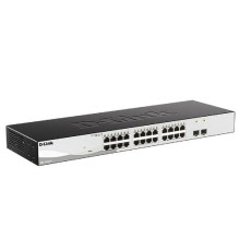 D-Link DGS-1210-26/F3A Настраиваемый L2 коммутатор с 24 портами 10/100/1000Base-T и 2 портами 1000Base-X SFP