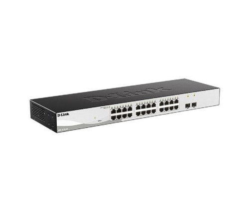 [Сетевое оборудование] D-Link DGS-1210-26/F3A Настраиваемый L2 коммутатор с 24 портами 10/100/1000Base-T и 2 портами 1000Base-X SFP