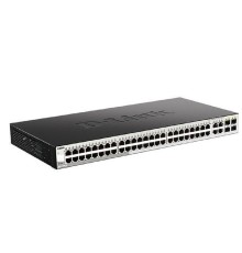 D-Link DGS-1210-52/F3A Настраиваемый L2 коммутатор с 48 портами 10/100/1000Base-T и 4 комбо-портами 100/1000Base-T/SFP
