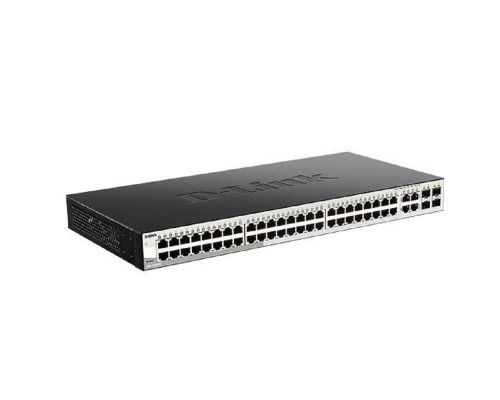 [Сетевое оборудование] D-Link DGS-1210-52/F3A Настраиваемый L2 коммутатор с 48 портами 10/100/1000Base-T и 4 комбо-портами 100/1000Base-T/SFP