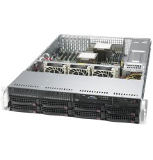 Supermicro SYS-620P-TRT Серверная платформа (2U, 2 x LGA4189, Intel C621A, 16 x DDR4, 8 x 3.5