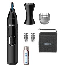 PHILIPS NT5650/16  Триммер ,3 насадки, черный