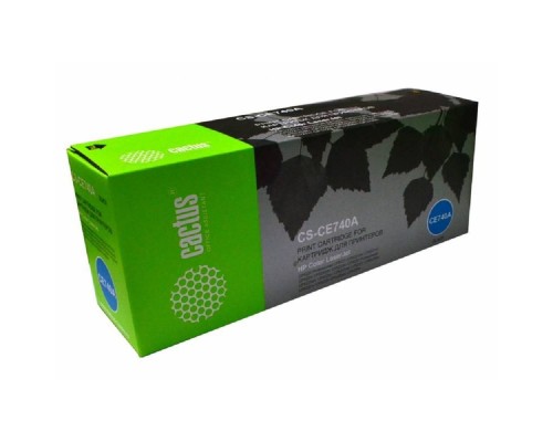 [расходные материалы] Cactus CS-CE740A Картридж лазерный черный (7000стр.) для HP LJ CP5220/CP5221/CP5223/CP5225