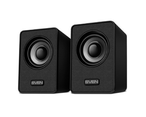 [Колонки] SVEN 135, чёрный, USB, акустическая система 2.0,  мощность 2x3 Вт(RMS)