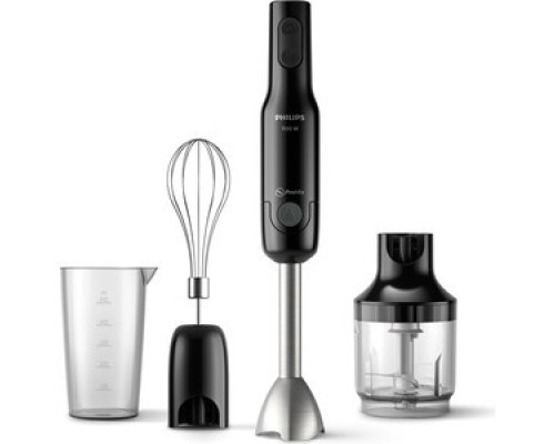 [Блендер] PHILIPS HR2543/90  Блендер погружной, 700Вт, черный