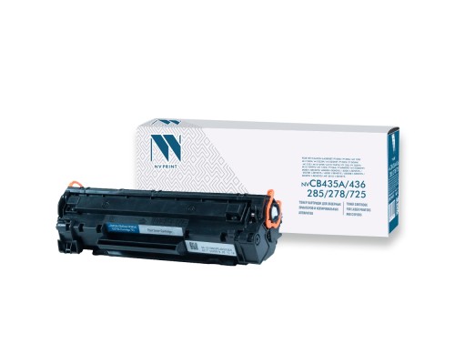[Расходные материалы] NVPrint CB435A/CB436A/CE285A/CE278A/725 Картридж для HP LJ P1005/P1006/P1515/M1217nfw/ P1102/6000 i-Sensys, 2000 стр.