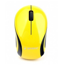 Мышь беспров. Gembird MUSW-615, 2.4ГГц, 1200 DPI, 3кн., желт
