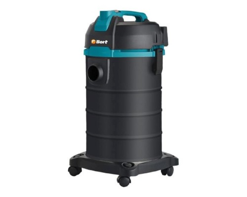 [Пылесосы] Bort ПЫЛЕСОС ДЛЯ СУХОЙ И ВЛАЖНОЙ УБОРКИ BORT BSS-1530 BLACK {30 л; 1500 Вт; 21 кПа; Пылесос для влажной уборки ; 7 кг} [93412628]