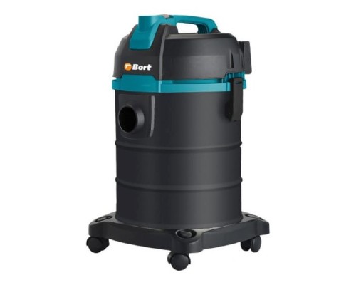 [Пылесосы] Bort ПЫЛЕСОС ДЛЯ СУХОЙ И ВЛАЖНОЙ УБОРКИ BORT BSS-1525 BLACK {25 л; 1500 Вт; 21 кПа; Пылесос для влажной уборки ; 7 кг} [93412604]