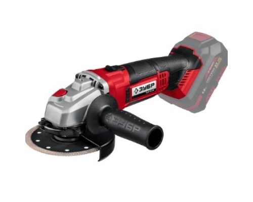 [Шлифовальная машина] ЗУБР Угловая шлифовальная машина аккумуляторная [УШМ-18-125] {8В, без АКБ, в коробке}