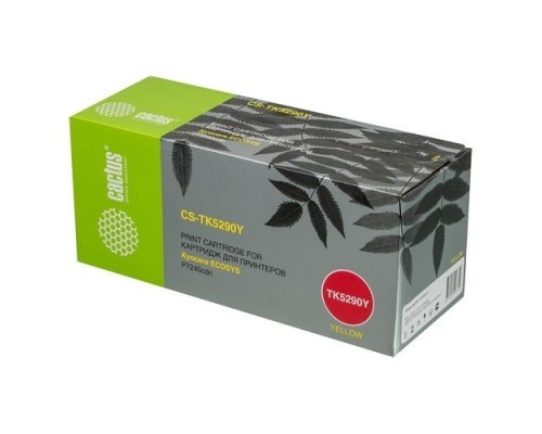 [расходные материалы] Картридж лазерный Cactus CS-TK5290Y желтый (13000стр.) для Kyocera Ecosys P7240cdn