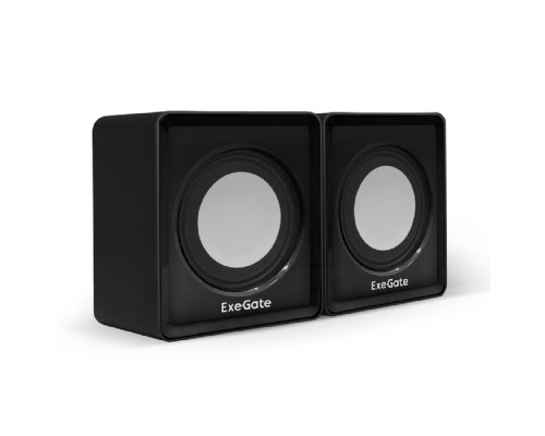 [Колонки EXEGATE] Exegate EX287057RUS Акустическая система 2.0 ExeGate Disco 140 Black (питание USB, 2х3Вт (6Вт RMS), 100-20000Гц, черный)