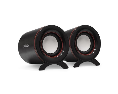 [Колонки EXEGATE] Exegate EX287051RUS Акустическая система 2.0 ExeGate Disco 150 (питание USB, 2х5Вт (10Вт RMS), 100-20000Гц, черный)