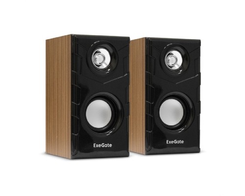[Колонки EXEGATE] Exegate EX289694RUS Акустическая система 2.0 ExeGate Tango 316 (питание USB, 2х3Вт (6 Вт RMS), 80-20000Гц, дерево)