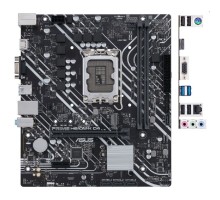 ASUS PRIME H610M-K D4 (Socket 1700, mATX, 2xDDR4(64GB), VGA/HDMI 2.1, 1xPCIe 4.0x16/1xPCIe 3.0/1xLAN, 4xSATA 6Gb/s, 1xM.2, 2xUSB 3.2, 4xUSB 2.0, 1xPS/2)