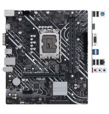 ASUS PRIME H610M-K D4 (Socket 1700, mATX, 2xDDR4(64GB), VGA/HDMI 2.1, 1xPCIe 4.0x16/1xPCIe 3.0/1xLAN, 4xSATA 6Gb/s, 1xM.2, 2xUSB 3.2, 4xUSB 2.0, 1xPS/2)