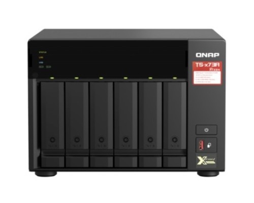[Дисковый массив] QNAP TS-673A-8G NAS, 6 trays 3,5