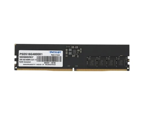 [Модуль памяти] Patriot DDR5 16GB 4800 MT/s CL40 PSD516G480081
