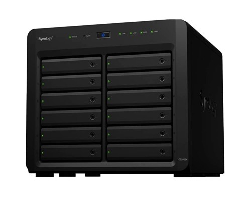 [Дисковый массив] Synology DS2422+ QC2.2GHz CPU/4GB(up to 32GB)/RAID 0,1,5,6,10/up to 12 SATA SSD/HDD (3.5