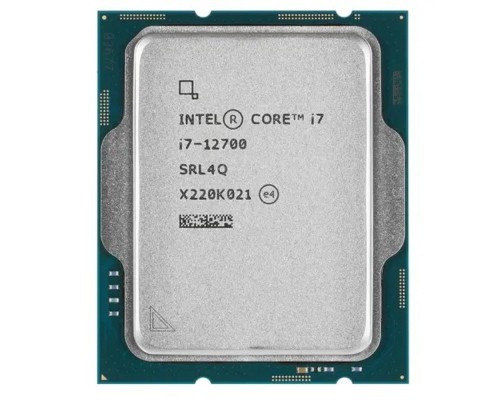 [Процессор] CPU Intel Core i7-12700 Alder Lake OEM {2.1 ГГц/ 4.8 ГГц в режиме Turbo, 25MB, Intel UHD Graphics 770, LGA1700}