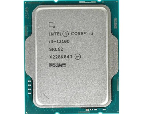 [Процессор] CPU Intel Core i3-12100 Alder Lake OEM {3.3 ГГц/ 4.3 ГГц в режиме Turbo, 12MB, Intel UHD Graphics 730, LGA1700}