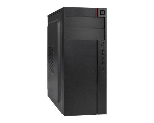 [Корпуса] Exegate EX290172RUS Корпус Miditower ExeGate AA-440 (ATX, без БП, 2*USB, аудио, черный)