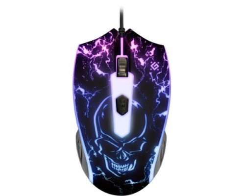 [Мышь] Defender Overmatch GM-069 [52069] {Проводная игровая мышь, оптика,4кнопки,2400dpi}