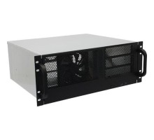 Procase RM438-B-0 Корпус 4U server case,3x5.25+8HDD,черный,без блока питания,глубина 380мм, MB ATX 12