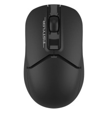 A-4Tech Мышь Fstyler FB12 черный оптическая (1200dpi) беспроводная BT/Radio USB (3but) [1595331]
