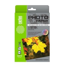 Cactus CS-MA623050 Фотобумага 10x15/230г/м2/50л./белый матовое для струйной печати