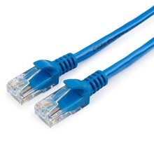 Патч-корд UTP Cablexpert PP12-30M/B кат.5e, 30м, литой, многожильный (синий)