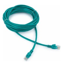 Cablexpert Патч-корд UTP PP12-5M/G кат.5e, 5м, литой, многожильный (зелёный)