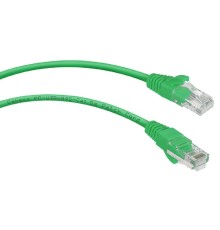 Cabeus PC-UTP-RJ45-Cat.5e-2m-GN Патч-корд U/UTP, категория 5е, 2xRJ45/8p8c, неэкранированный, зеленый, PVC, 2м