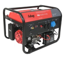 FUBAG BS 9000 A ES [641019/641092] { Мах мощность, (LTP), 9 кВА, Длительная мощность (COP), 8.5 кВт 25 бака л, объем 459 см, мощность 11/15 кВт/л.с., 230 В, 84 дБ (7 м), 106 Вес, кг }