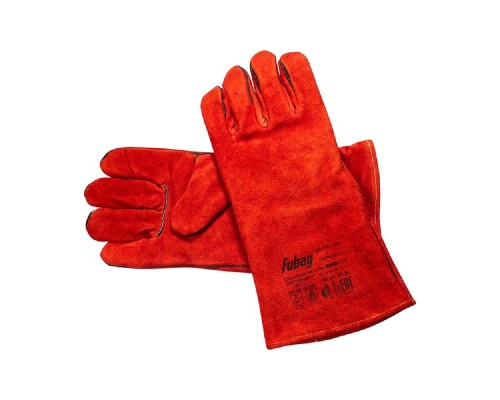 [Перчатки] FUBAG Сварочные краги на подкладке красные FWGN 10R  [641180]