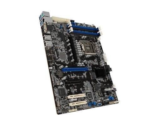 [Материнская плата] Asus P12R-E ATX {LGA 1200, 4x DDR4 DIMM (to 128GB ECC UDIMM), 6x USB 3.0 (4 rear), 8x SATA (4 in MiniSAS HD), 1x PCIE x16/x8, 1x PCIE x8, 1x PCIE x4, 2xM.2 22110, LAN 2x 1Gb, Video AST2600}