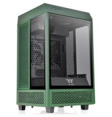 Корпус Thermaltake The Tower 100 Racing Green черный без БП miniITX 1x120mm 3x140mm 2xUSB3.0 audio bott PSU