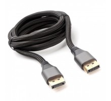 Cablexpert CC-DP8K-6, 20M/20M, v1.4, нейлоновая оплетка, метал. разъемы, 1.8м, черный, коробка