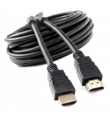 Кабель HDMI Cablexpert CCF2-HDMI4-10M, 19M/19M, v2.0, медь, позол.разъемы, экран, 2 фер.кольца, 10м, черный, пакет