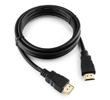 Cablexpert Кабель HDMI 19M/19M, v2.0, медь, позол.контакты, экран, 1.5м, черный, пакет (CC-HDMI4-5)