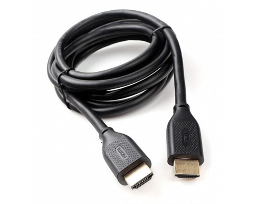 [кабели] Кабель HDMI Cablexpert 19M/19M, v2.1, 8К, медь, позол.контакты, экран, 2м, черный, пакет (CC-HDMI8K-2M)