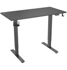 Стол Cactus CS-ED-BBK столешница МДФ черный каркас черный