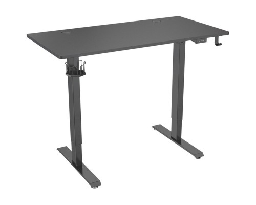 [Крепежи для проекторов] Стол Cactus CS-ED-BBK столешница МДФ черный каркас черный