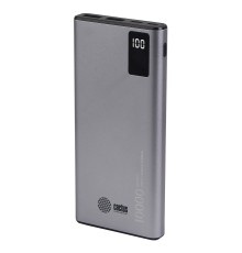 Мобильный аккумулятор Cactus CS-PBFSLT-10000 10000mAh 3A 2xUSB серый