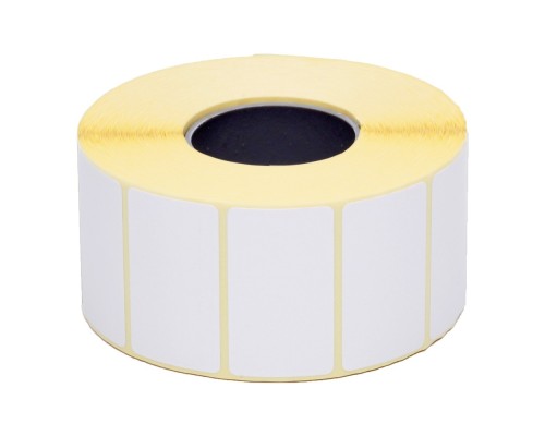 [Бумага] Термоэтикетки Cactus Eco CS-TE43251000 сегм.:43x25 mm самоклей. д.вн.рул.80мм д.вт.40мм 1000шт/рул белый 