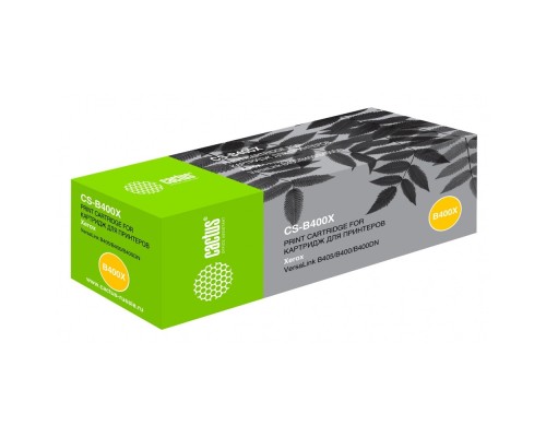 [расходные материалы] Картридж лазерный Cactus CS-B400X 106R03585 черный (24600стр.) для Xerox VersaLink B400/405