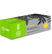 Картридж лазерный Cactus 106R03487 CS-PH6510Y желтый (2400стр.) для Xerox Phaser 6510DN/WC 6515DN