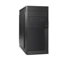 Exegate EX291143RUS Корпус Minitower ExeGate BAA-105-01-AA500 (mATX, БП AA500 с вент. 8см, 4*USB, аудио, черный)