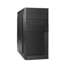 Exegate EX291142RUS Корпус Minitower ExeGate BAA-105-01-AAA450 (mATX, БП AAA450 с вент. 8см, 4*USB, аудио, черный)