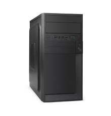 Exegate EX291146RUS Корпус Minitower ExeGate BAA-105U2-01-AAA400 (mATX, БП AAA400 с вент. 8см, 2*USB+2*USB3.0, аудио, черный)
